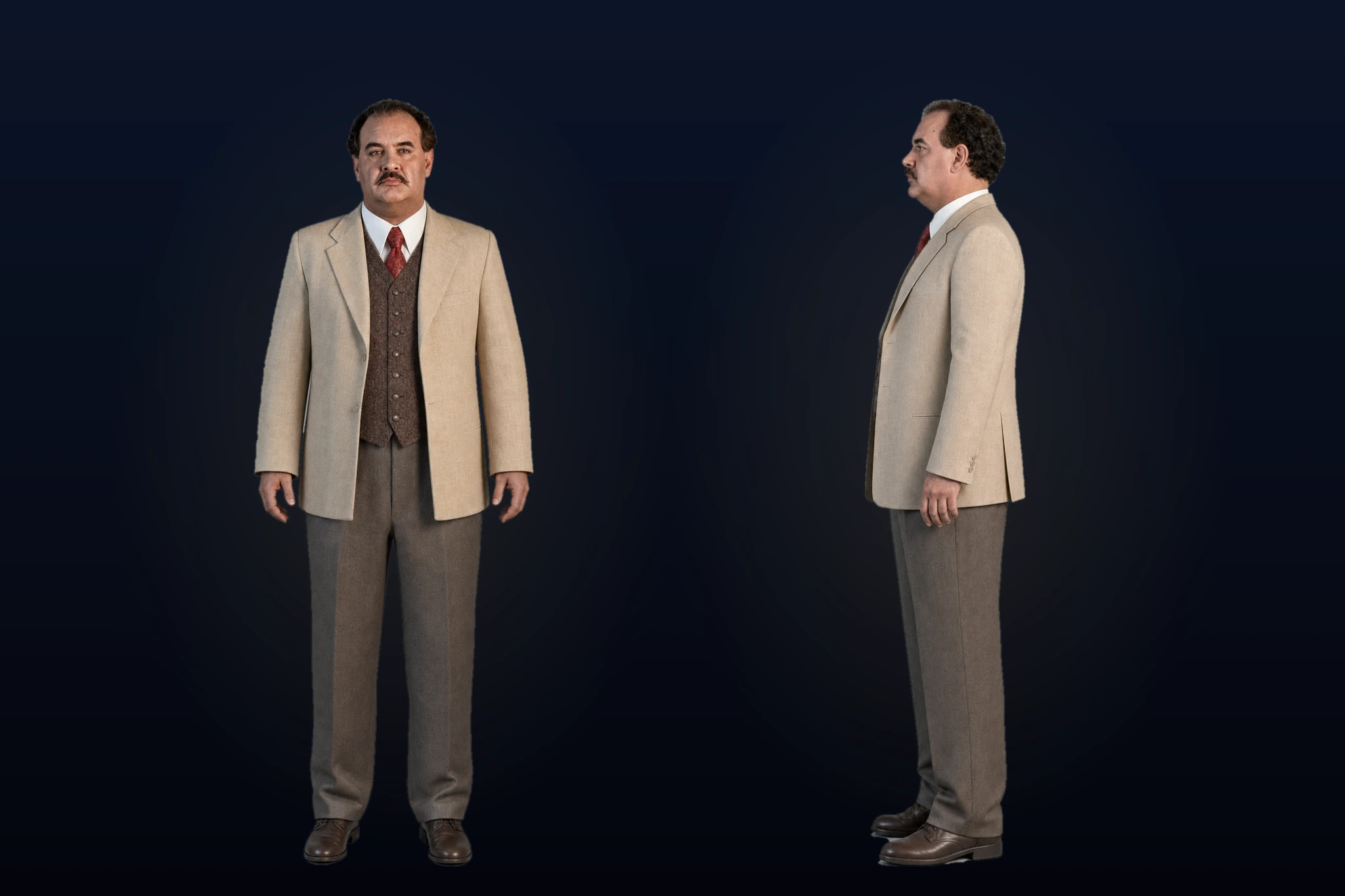 Trask, remastered as a 3D turntable model